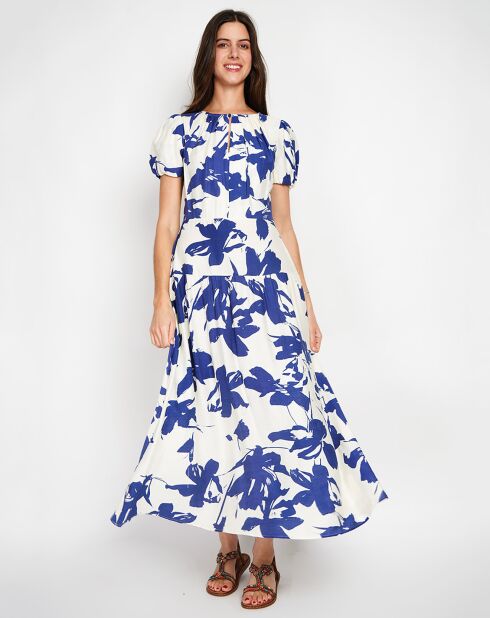 Robe en Lin mélangé June marine