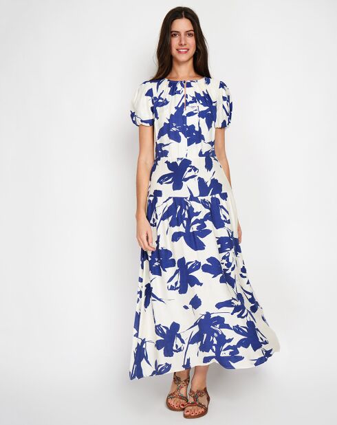 Robe en Lin mélangé June marine