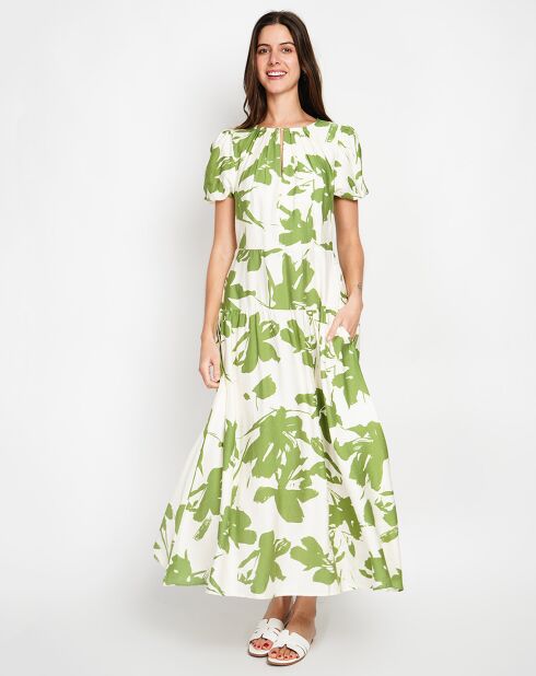 Robe en Lin mélangé June menthe