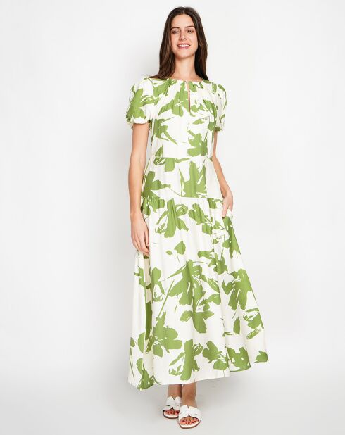 Robe en Lin mélangé June menthe