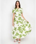 Robe en Lin mélangé June menthe