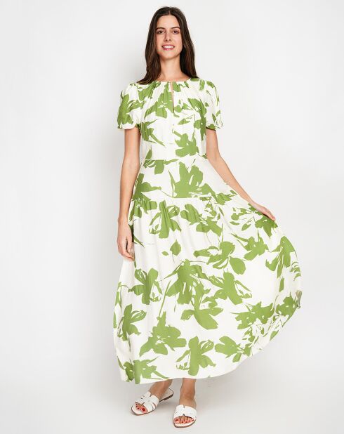 Robe en Lin mélangé June menthe