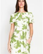 Robe en Lin mélangé June menthe