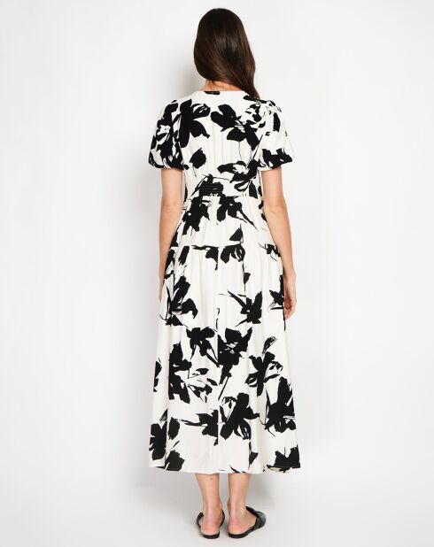 Robe en Lin mélangé June noire