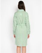 Robe en Lin & Soie Inès émeraude