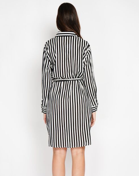 Robe en Lin & Soie Inès noire