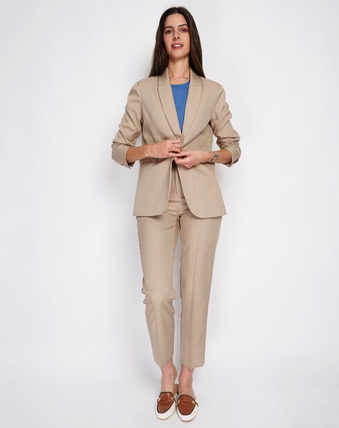 Jeanne Desert Jacke aus Leinengemisch