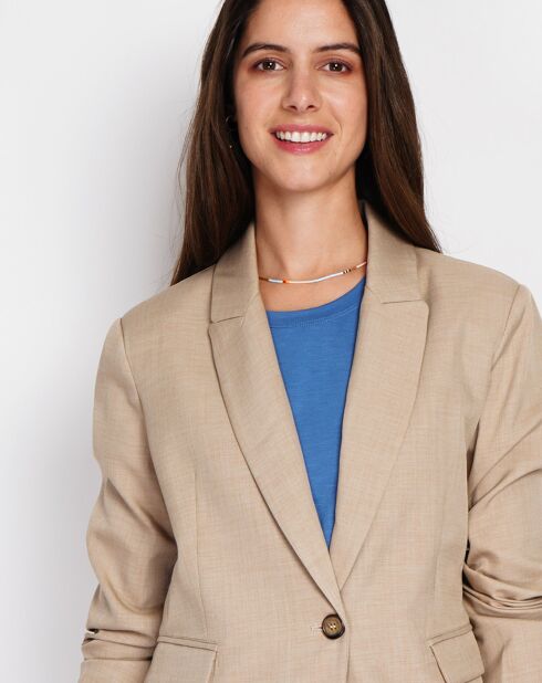 Jeanne Desert Jacke aus Leinengemisch