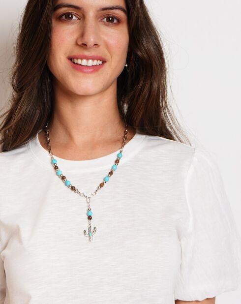 T-Shirt en Lin mélangé Océane blanc