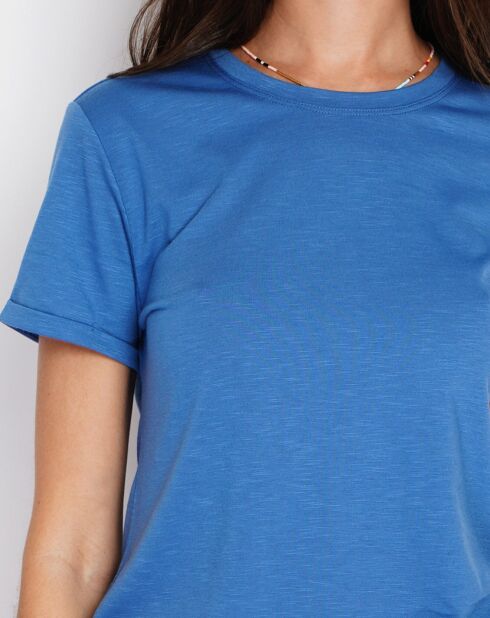 T-Shirt en Lin mélangé Anouk marine