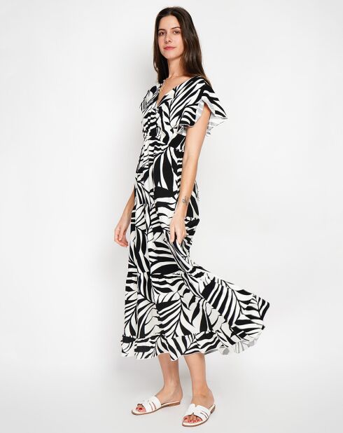 Robe en Lin mélangé Charlie noire