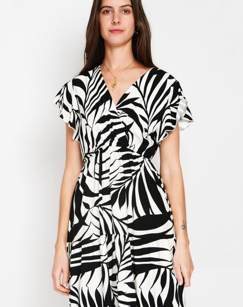 Robe en Lin mélangé Charlie noire