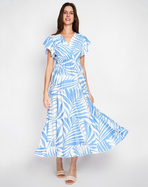 Robe en Lin mélangé Charlie royal