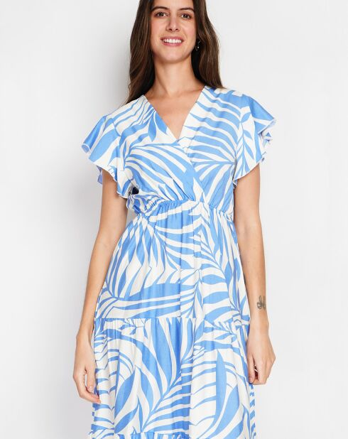 Robe en Lin mélangé Charlie royal