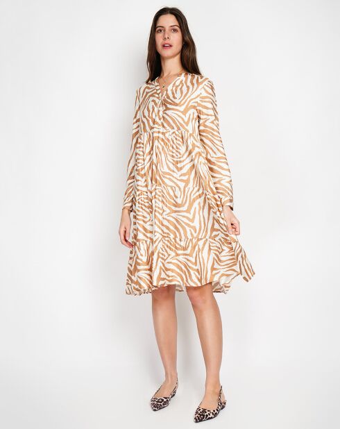 Robe en Lin mélangé Carmen lin