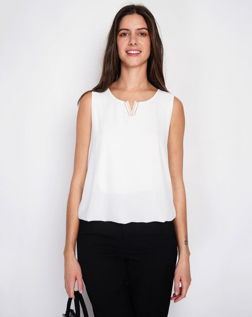Top Clémence blanc