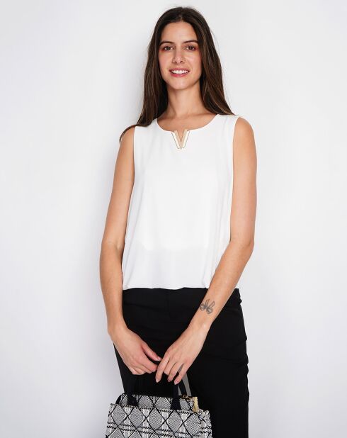 Top Clémence blanc