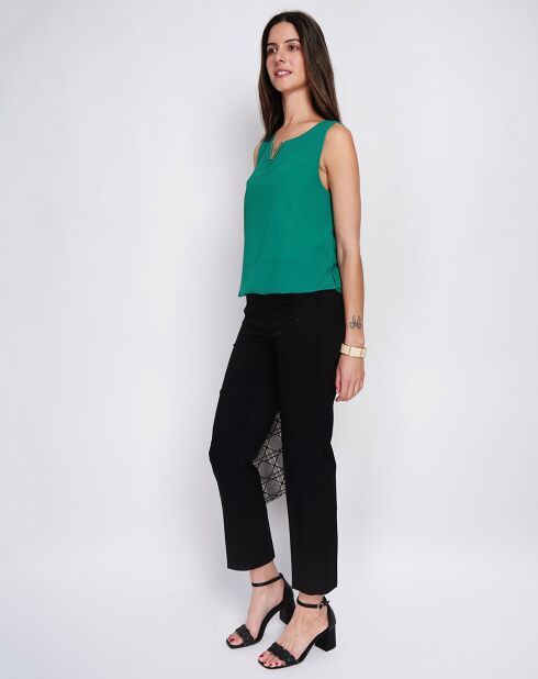 Top Clémence emeraude