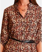 Robe Manon marron