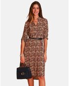 Robe Manon marron