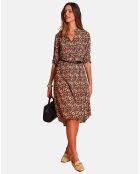 Robe Manon marron