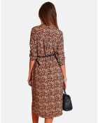 Robe Manon marron