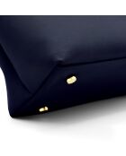 Sac porté épaule Etretat grand modèle bleu marine - 43x25x19 cm