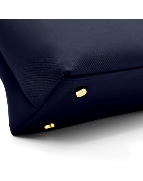 Sac porté épaule Etretat grand modèle bleu marine - 43x25x19 cm