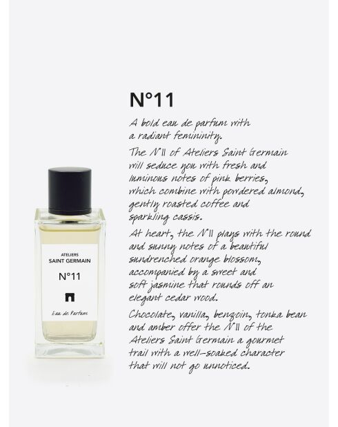 Eau de Parfum No. 11 100 ml con neceser de tabaco