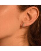 Boucles d'oreilles Merveilles de Lumières Diamants 0.50 ct or blanc