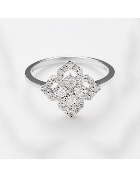 Bague Lullaby Diamant 0.22 ct or blanc