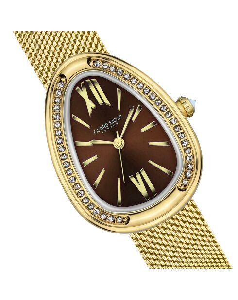 Montre Femme Royalty en Acier dorée