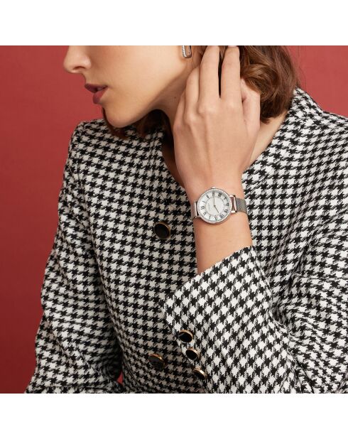 Montre Femme Symphony en Acier argentée