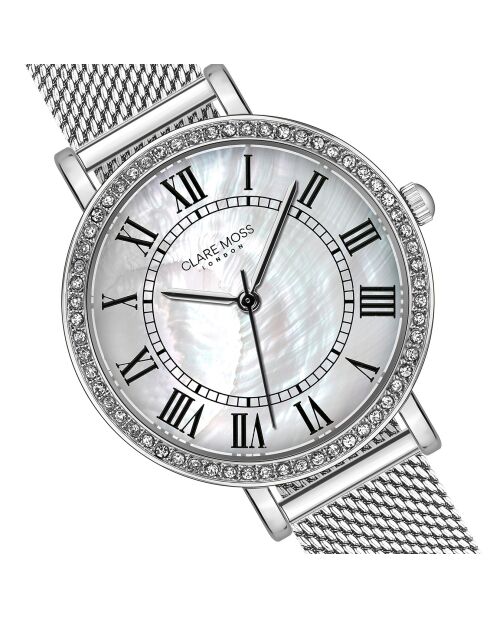 Montre Femme Symphony en Acier argentée