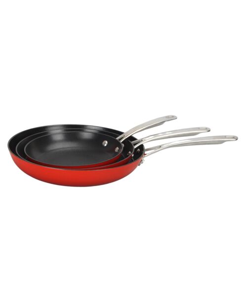 Padelle rosse Airlon rosse - D.20/24/28 cm