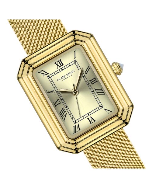 Montre Femme Jasmine en Acier dorée