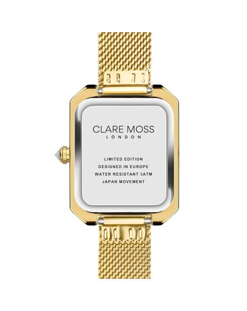 Montre Femme Jasmine en Acier dorée