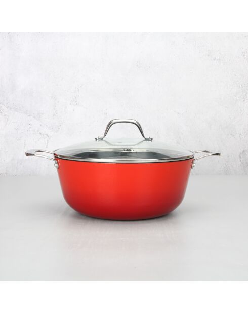 Faitout Red Airlron rouge - D.24 cm