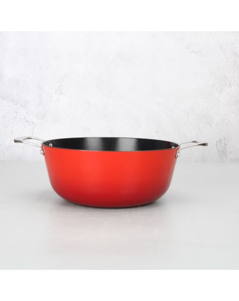 Faitout Red Airlron rouge - D.24 cm
