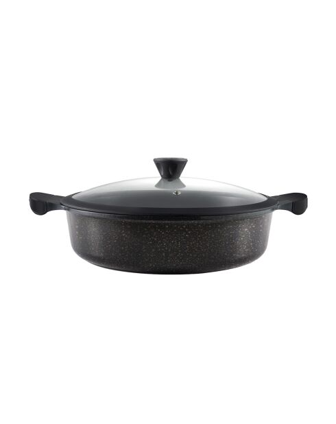 Sautoir Cappucino marron - D.28 cm