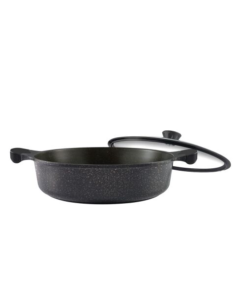 Sautoir Cappucino marron - D.32 cm