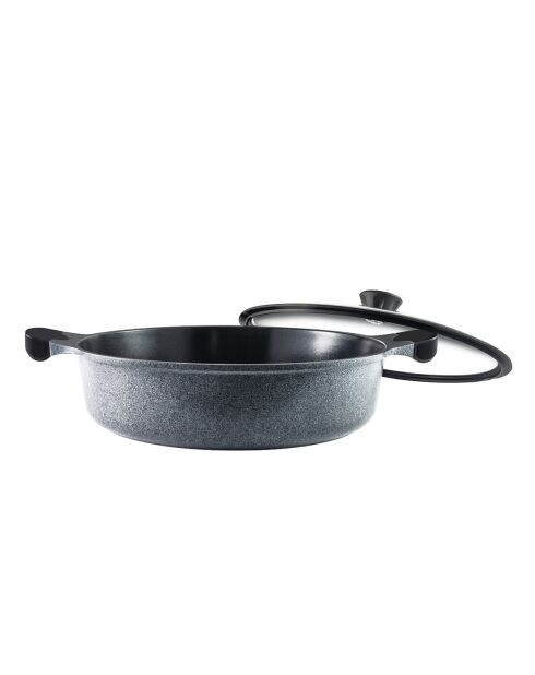 Sautoir Charbon noir - D.28 cm