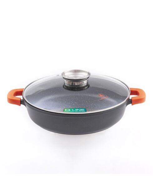 Sautoir anti-adhésif céramique Greblon CK2 induction noir - 4.4 L