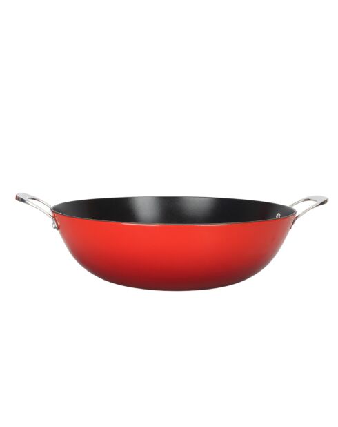 Wok Red Airlron rouge - 10 L