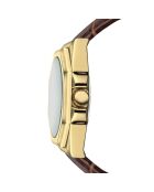 Montre Femme Burgundy en Cuir marron