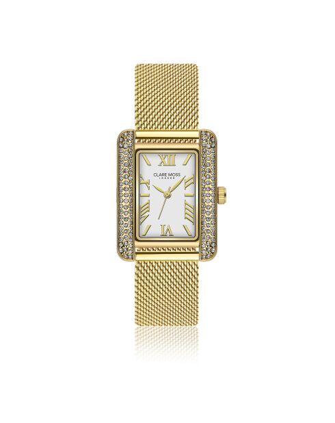 Montre Femme C&M en Acier dorée
