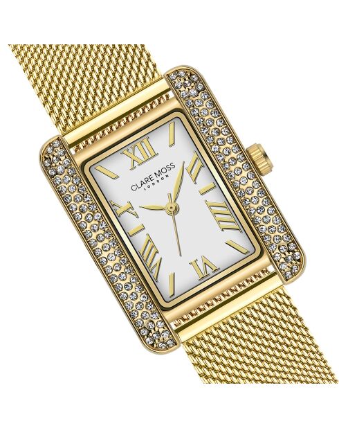 Montre Femme C&M en Acier dorée