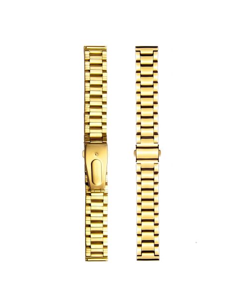 Montre Femme C&M en Acier dorée