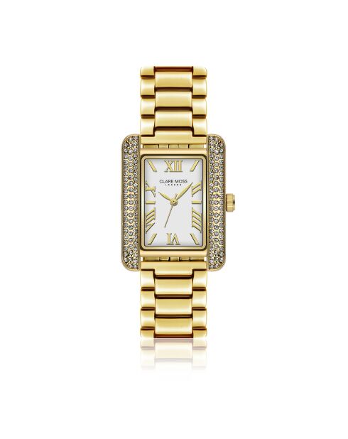 Montre Femme C&M en Acier dorée