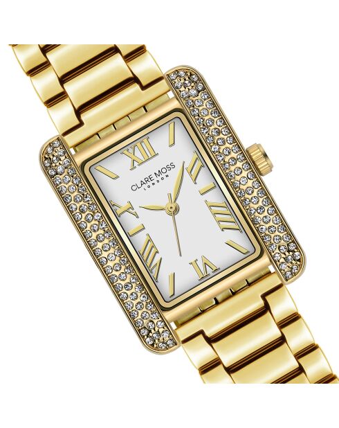 Montre Femme C&M en Acier dorée